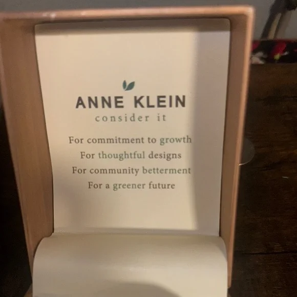 Anne Klein Silver and White Women's Watch - Picture 4 of 4